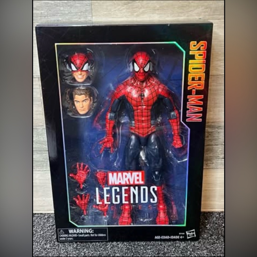 12” marvel legends Spiderman hasbro new in box